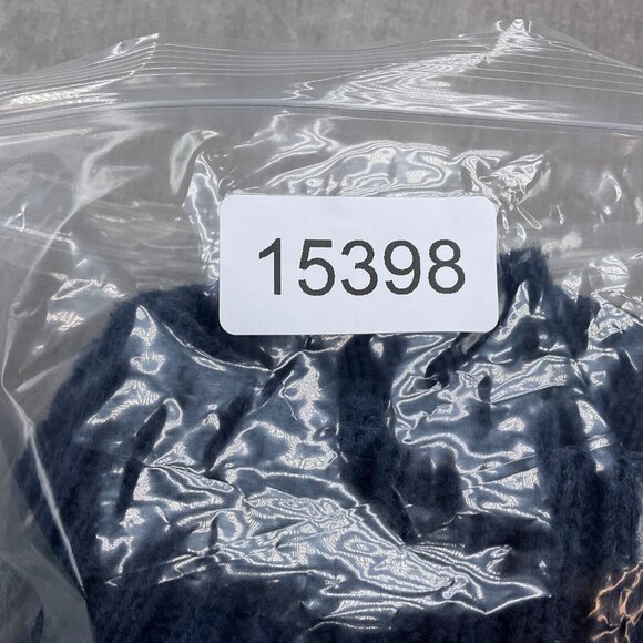 Arbor Way Sweater Men Medium Blue Multi Fair Isle Snowflake‎ Cotton Ramie VTG - Picture 11 of 11